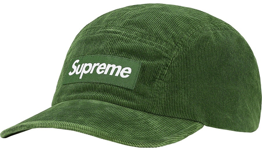 Supreme GORE TEX Corduroy Camp Cap Green FW21 Novelship