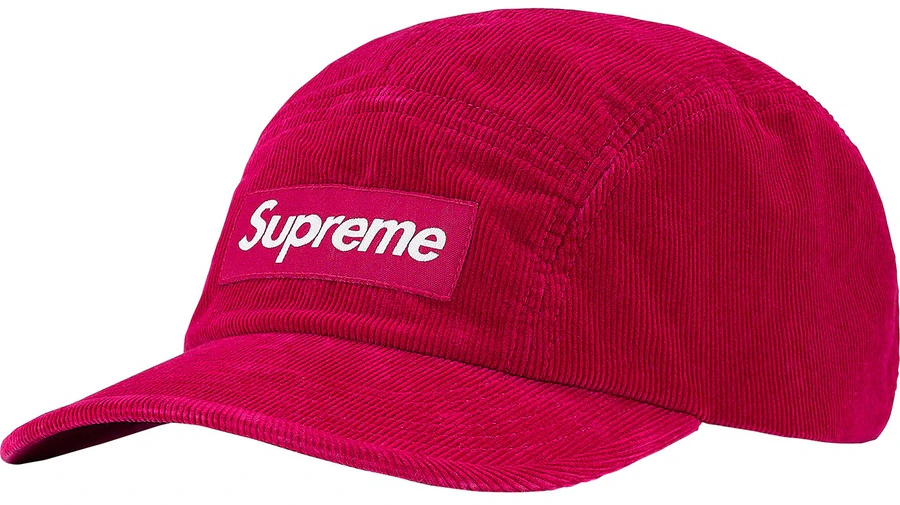 supreme-gore-tex-corduroy-camp-cap-pink-fw-21