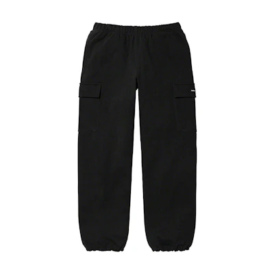 Supreme Small Box Cargo Sweatpant Black (FW21)