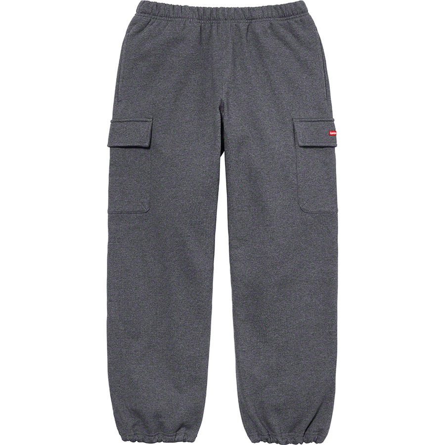 Supreme Small Box Cargo Sweatpant Charcoal (FW21)