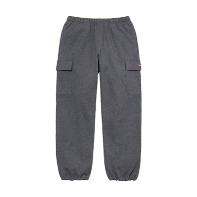 Supreme Small Box Cargo Sweatpant Charcoal (FW21)