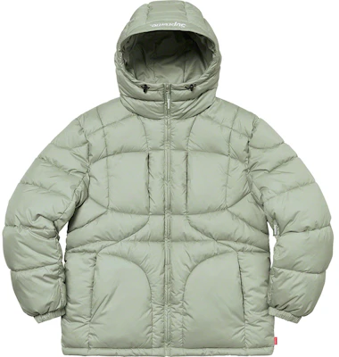 Supreme Warp Hooded Puffy Jacket Sage (FW21) - Jaket Tebal Berhud Sage (FW21). Buy Supreme Warp Hooded Puffy Jacket Sage (FW21) - Jaket Tebal Berhud Sage (FW21).