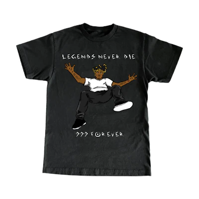 Juice Wrld 999 Forever Tee Black