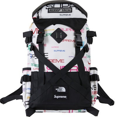 Supreme The North Face Steep Tech Backpack (FW21) White - Novelship