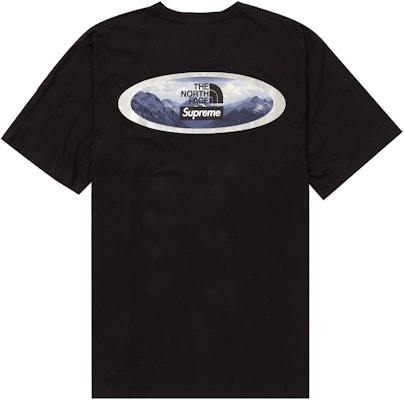 Supreme The North Face Mountains Tee Black