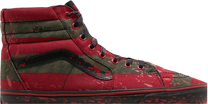 House of Terror x Vans Sk8-Hi 'The Nightmare on Elm Street' VN0A4U3CZV1 Order House of Terror x Vans Sk8-Hi 'The Nightmare on Elm Street' VN0A4U3CZV1