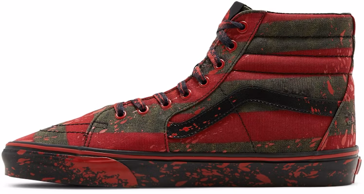 House of Terror x Vans Sk8-Hi 'The Nightmare on Elm Street' VN0A4U3CZV1 Lookbook House of Terror x Vans Sk8-Hi 'The Nightmare on Elm Street' VN0A4U3CZV1