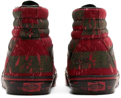 ハウス・オブ・テラー × Vans エルム街の悪夢 Sk8-Hi VN0A4U3CZV1 Details for ハウス・オブ・テラー × Vans エルム街の悪夢 Sk8-Hi VN0A4U3CZV1