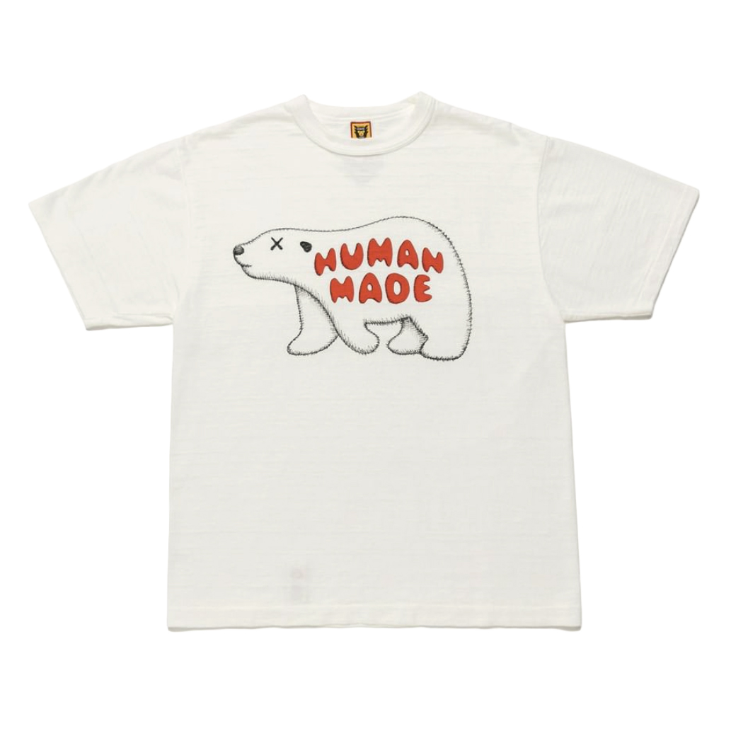 人気SALE最新作HUMAN MADE KAWS T-Shirt #5 white 2XL Tシャツ/カットソー(半袖/袖なし)