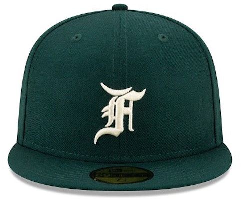 Fear of God Essentials New Era Exclusive 59FIFTY Fitted Hat (FW21) Green