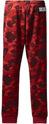 BAPE x adidas adicolor Track Pants Raw Red - Novelship