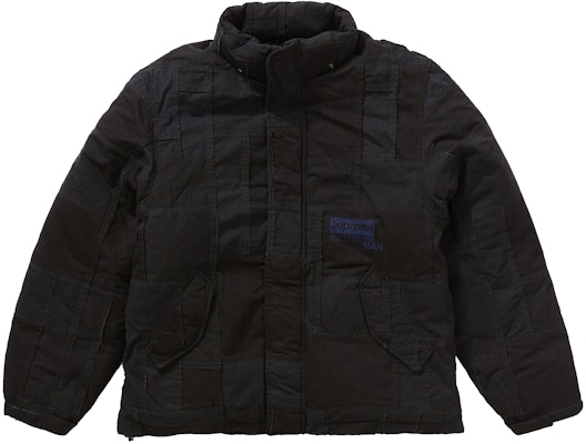 Patchwork Puffy Jacket  Black 黒M 新品