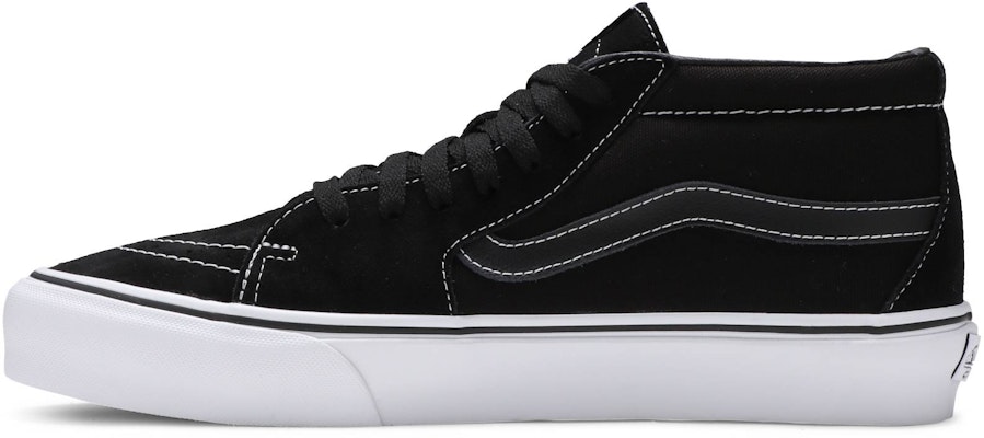 JJJJound x Vans Sk8-Mid Vault LX 'Black' VN0A7TNH2D9 Lookbook JJJJound x Vans Sk8-Mid Vault LX 'Black' VN0A7TNH2D9