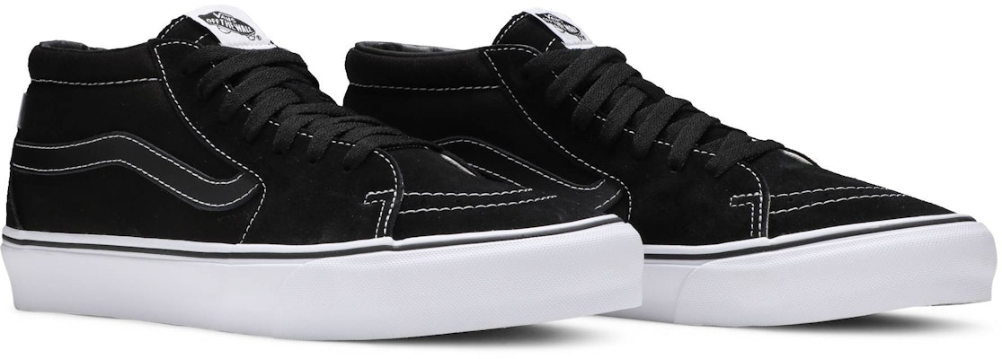 JJJJound x Vans Sk8-Mid Vault LX 'Hitam' VN0A7TNH2D9 Cheap JJJJound x Vans Sk8-Mid Vault LX 'Hitam' VN0A7TNH2D9