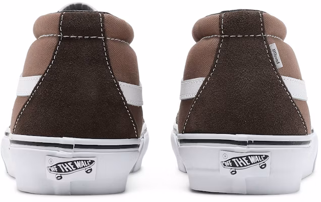 JJJJound x Vans Sk8-Mid Vault LX 'Brown' VN0A7TNH2D7 Details for JJJJound x Vans Sk8-Mid Vault LX 'Brown' VN0A7TNH2D7