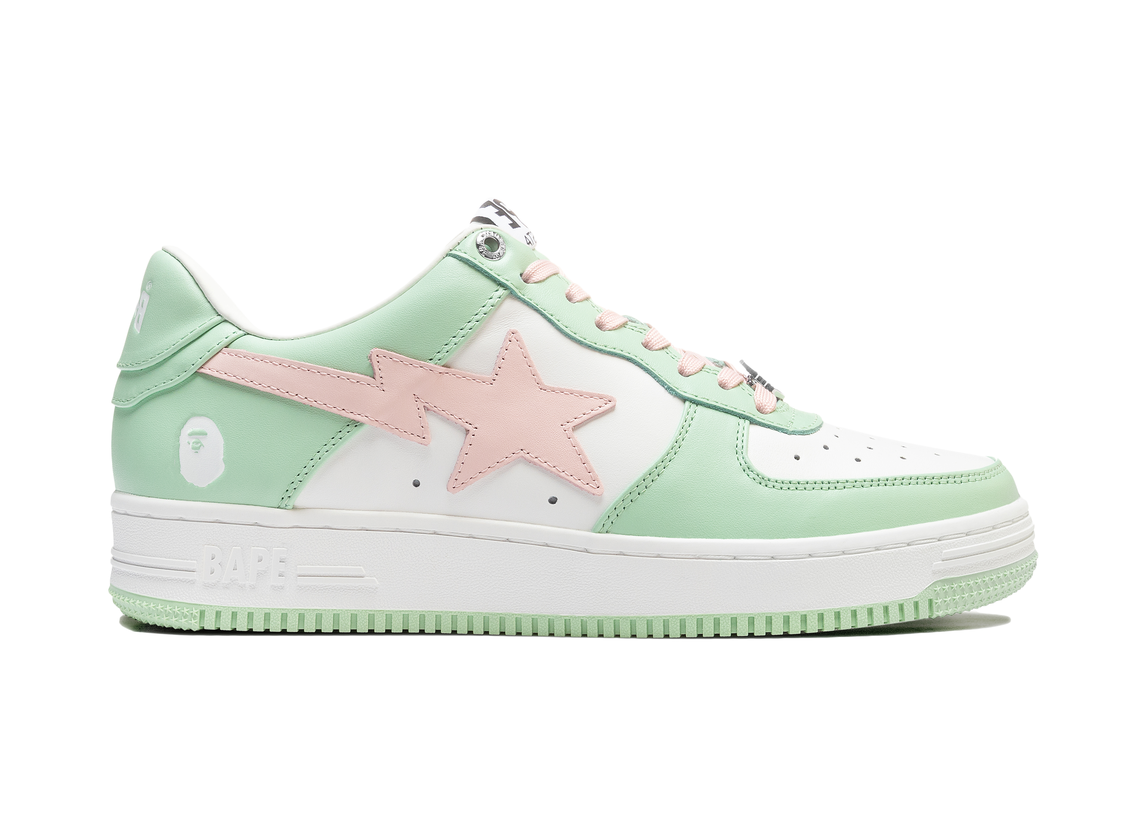 A Bathing Ape Bape Sta 'Pastel Green' 001FWH701005_GRN_A - 001FWH701005 ...