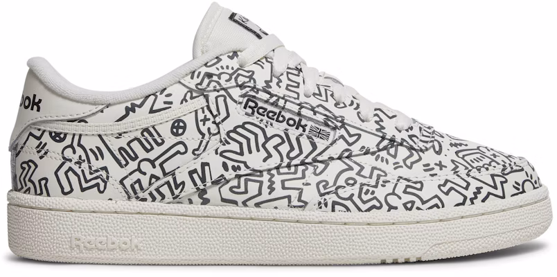 Keith Haring x Reebok Club C 'Corak Tarian Seluruh Kasut' GZ1458 Buy Keith Haring x Reebok Club C 'Corak Tarian Seluruh Kasut' GZ1458
