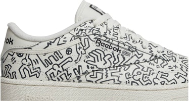 Keith Haring x Reebok Club C 'Motif Gambar Menari' GZ1458 Order Keith Haring x Reebok Club C 'Motif Gambar Menari' GZ1458