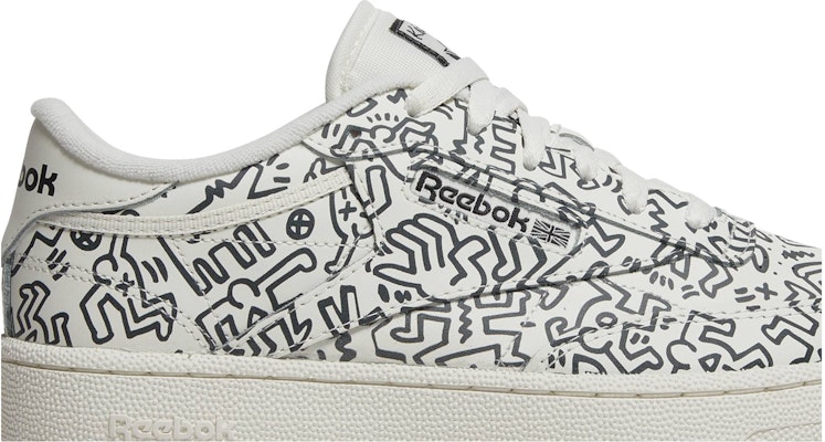 Keith Haring x Reebok Club C 'Corak Tarian Seluruh Kasut' GZ1458 Order Keith Haring x Reebok Club C 'Corak Tarian Seluruh Kasut' GZ1458
