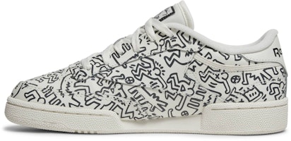 Keith Haring x Reebok Club C 'Motif Gambar Menari' GZ1458 Lookbook Keith Haring x Reebok Club C 'Motif Gambar Menari' GZ1458