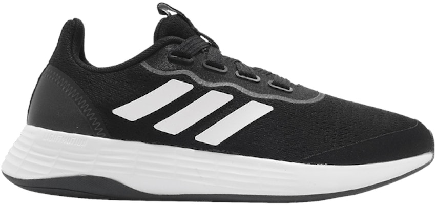 Adidas qt racer sales black and white