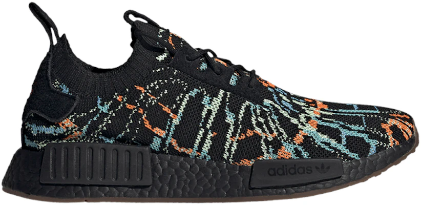 Black glitch nmd 2025