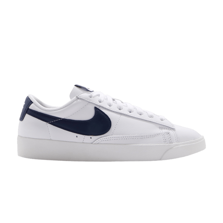 navy nike blazer low