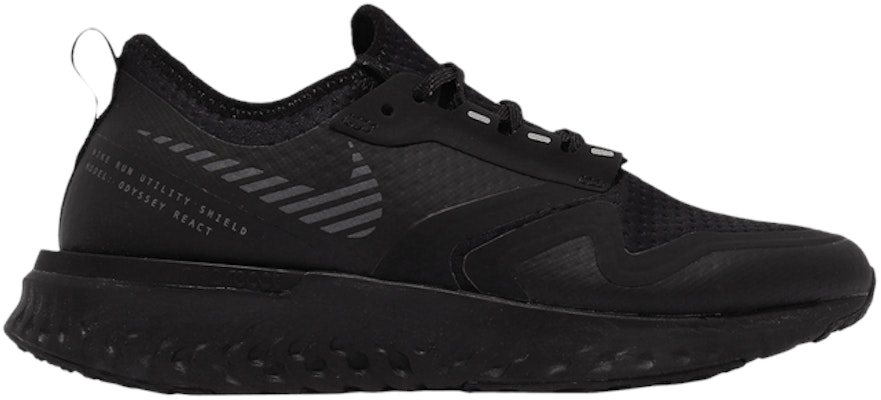 Nike women's odyssey react black hot sale