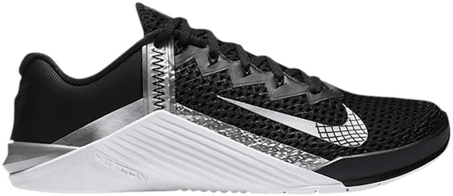 (Women) Nike Metcon 6 'Black Metallic Silver' AT3160-010 - Novelship