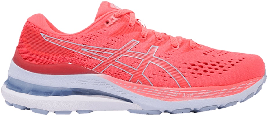 Women ASICS Gel Kayano 28 Wide Blazing Coral Mist 1012B046 700