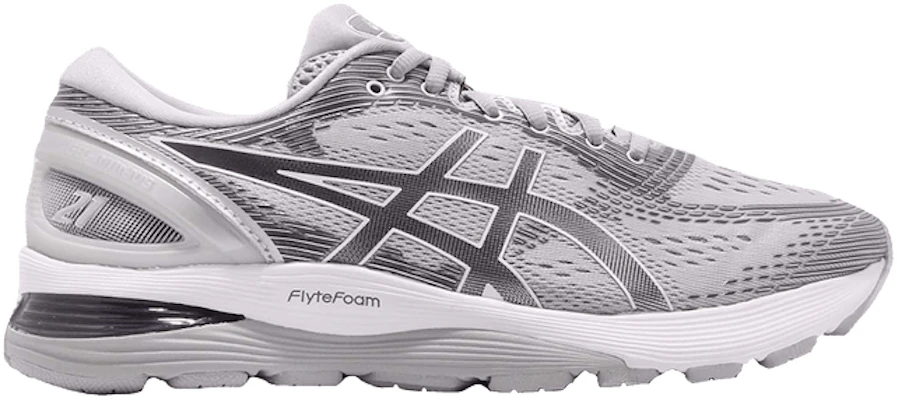 Asics nimbus 21 silver best sale