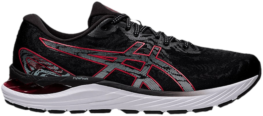 ASICS Gel Cumulus 23 Black Electric Red 1011B012 017