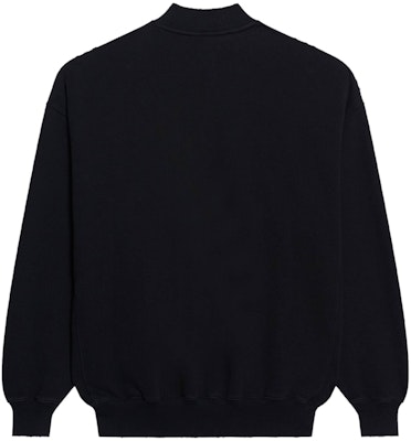 Balenciaga Free Logo Crewneck 'Black/White' Order Balenciaga Free Logo Crewneck 'Black/White'