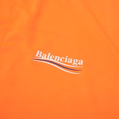 Balenciaga Large Fit T-Shirt 'Fluo Orange' Order Balenciaga Large Fit T-Shirt 'Fluo Orange'