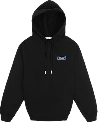 Off-White Painted Arrows Reg Hoodie 'Black/Blue' Buy Off-White Painted Arrows Reg Hoodie 'Black/Blue'