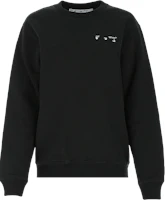 Off-White Arrow Liquid Melt Crewneck 'Black/Grey' Off-White Arrow Liquid Melt Crewneck 'Black/Grey'