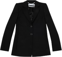 Off-White Shoulder Pad Logo Print Blazer 'Black' Off-White Shoulder Pad Logo Print Blazer 'Black'