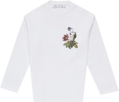 Off-White Botanical Sweatshirt 'White/Green' Off-White Botanical Sweatshirt 'White/Green'
