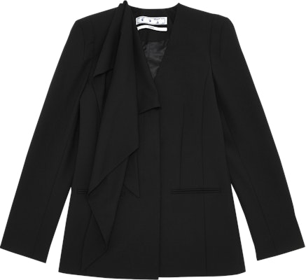 Off-White Formal Bandana Jacket 'Black' Buy Off-White Formal Bandana Jacket 'Black'