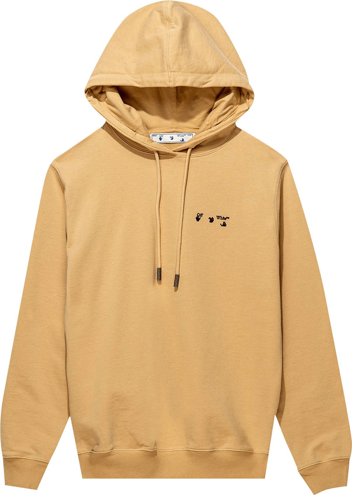 off-white-logo-hoodie-sand-black