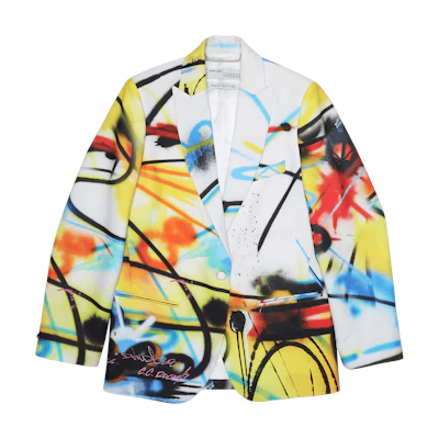 Off-White Futura Spray Jacket 'Multicolor'
