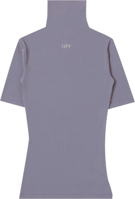 Off-White Second Skin Short-Sleeve Turtleneck 'Medium Grey' Buy Off-White Second Skin Short-Sleeve Turtleneck 'Medium Grey'