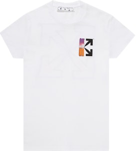 오프화이트 그라데이션 반팔 티셔츠 (화이트 멀티컬러) OWAA040R21JER0010184 Buy 오프화이트 그라데이션 반팔 티셔츠 (화이트 멀티컬러) OWAA040R21JER0010184