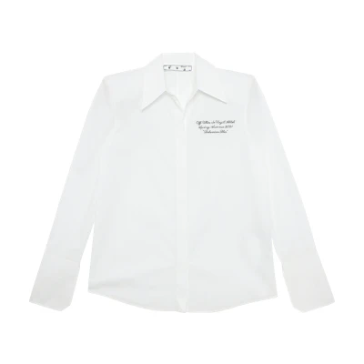 Off-White Poplin Shirt