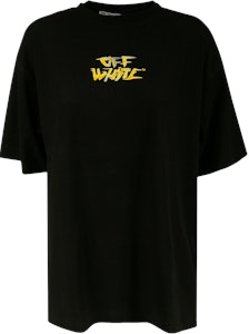 オフホワイト 水彩トモボーイTシャツ (黒/黄) OWAA091S21JER0011018 Buy オフホワイト 水彩トモボーイTシャツ (黒/黄) OWAA091S21JER0011018