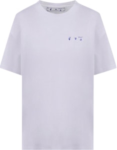 白色/藍色Off-White花朵箭頭短袖T恤 Buy 白色/藍色Off-White花朵箭頭短袖T恤
