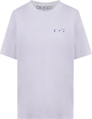 白色/藍色Off-White花朵箭頭短袖T恤 Buy 白色/藍色Off-White花朵箭頭短袖T恤