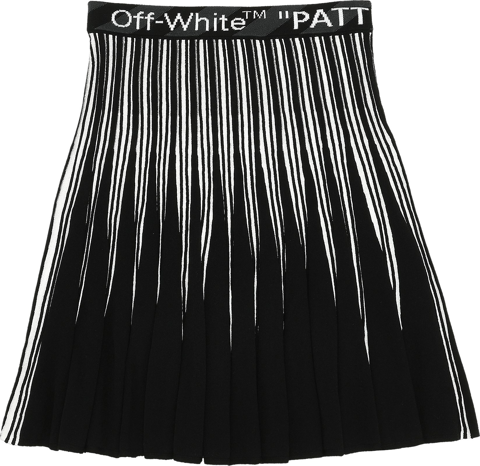 off-white-bold-mini-skirt-black