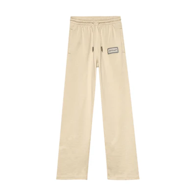 Off-White Logo Tapered Pants 'Grey/Black'