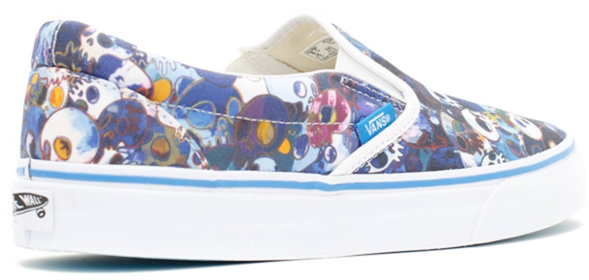 Takashi Murakami x Vans Slip On LX 'Blue Skull' Biru VN0ZSIGUE Lookbook Takashi Murakami x Vans Slip On LX 'Blue Skull' Biru VN0ZSIGUE